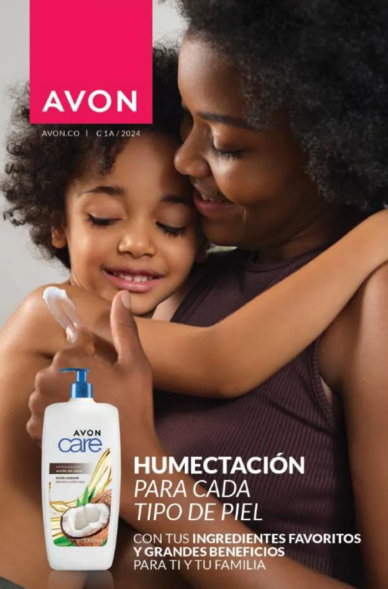Catálogo Avon campaña 1 2024 folleto Colombia 