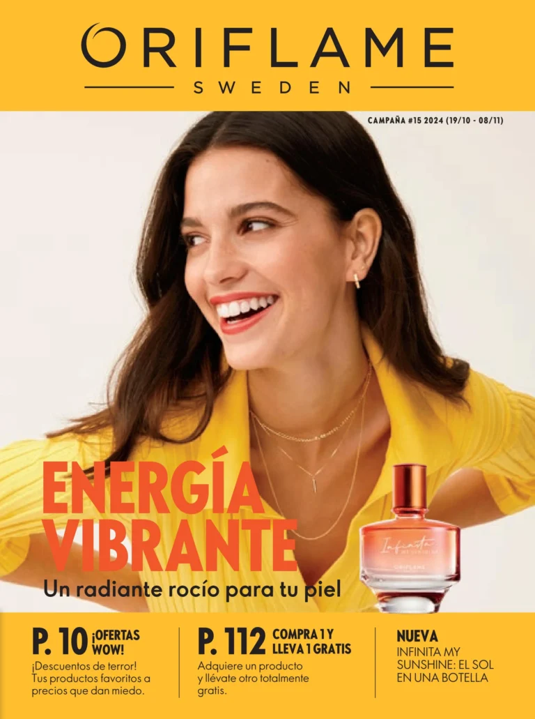 Catálogo Oriflame campaña 15 2024 Colombia