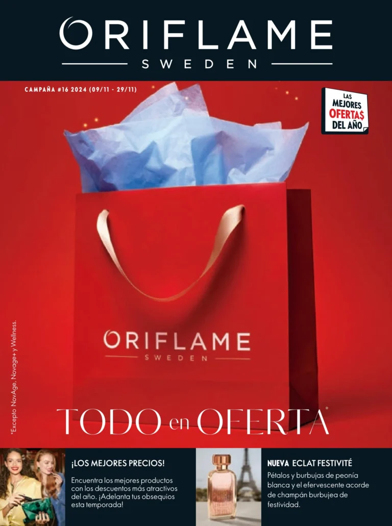 Catálogo Oriflame campaña 16 2024 Colombia